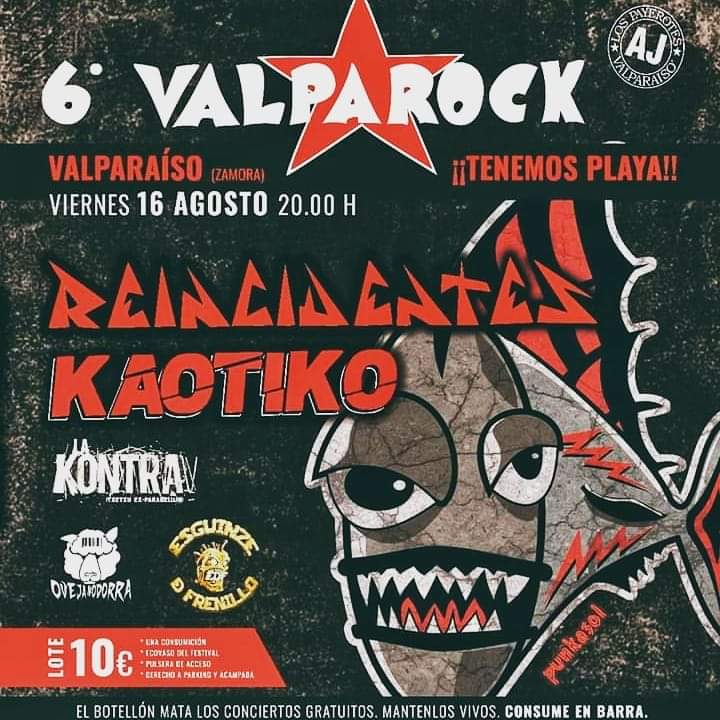 DiariodeunRock's tweet photo. Compartimos el cartel que llevará @valparock

👉https://t.co/JVaafprR4E https://t.co/E6eeL3ay9L