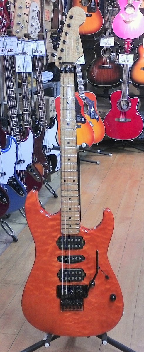 takeoff0098's tweet photo. SCHECTER ST
シェクターストラトタイプギターのPot交換と、
弦高調整です。Neckはバーズアイ、Bodyは
キルテッド、凄いですね！#schecter #allparts
#cts #floydrose #repair https://t.co/2nt3GKXbaV