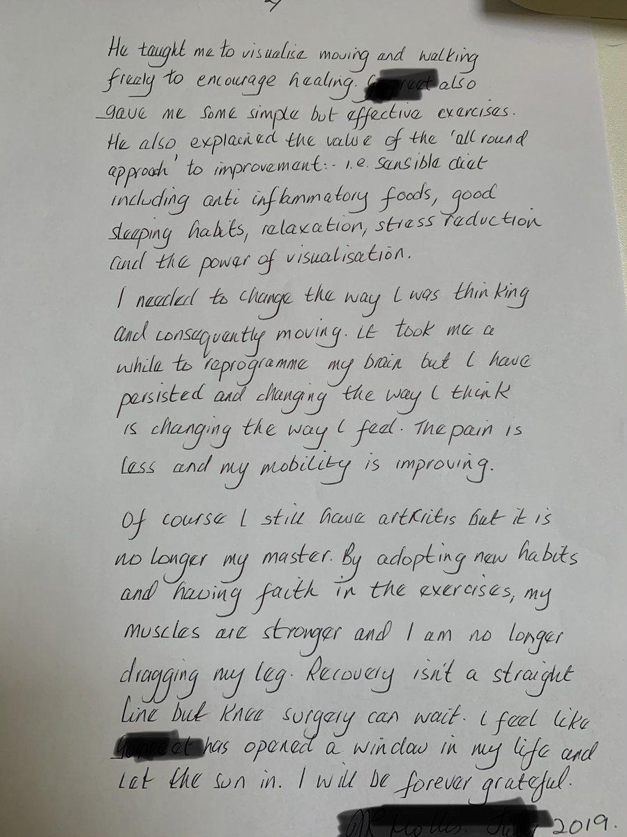 Knee #osteoarthritis can be a disabling and distressing condition, and was for this person. BUT now she is back living her life. Education✅ Exercise ✅ Lifestyle✅ @PeteOSullivanPT @kieranosull @ewa_roos @DrChrisBarton @hjluks @jpcaneiro Read her story here: