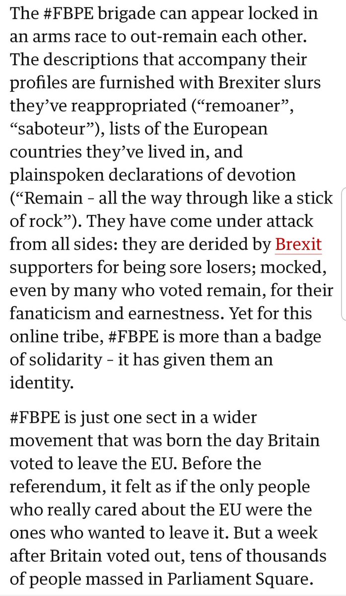 Medtechcerb's tweet photo. @Paula55855 @bruce_bwkm I wouldn't worry about the Remainers... The Guardian has done a great piece on them and the #FDPE Brigade https://t.co/sbBhcdPkoa