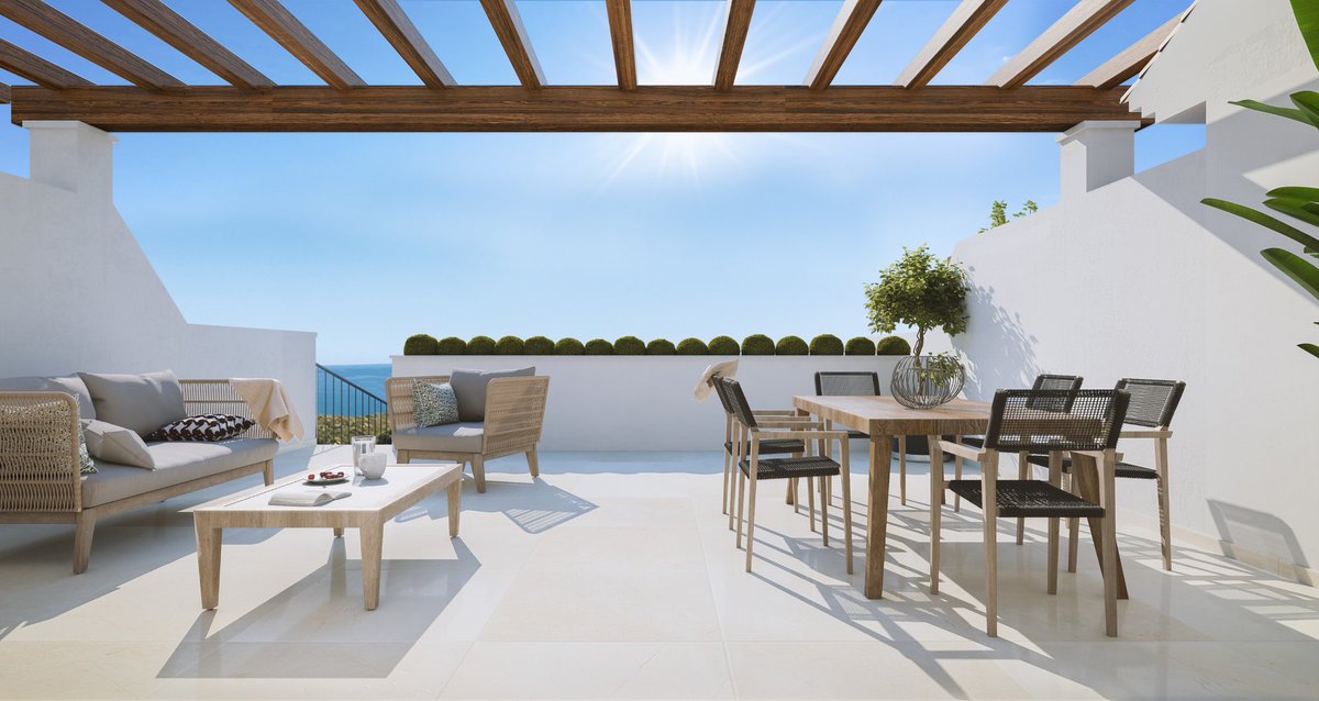 MarbellaDream's tweet photo. Penthouse for sale in Benalmadena, Reserva del Higueron! Reserva del Higuerón commands a privileged setting on the Costa del Sol between Fuengirola and Benalmádena that epitomises quality of life in its purest state. 🌅✨

Price: 564.500 € https://t.co/BeT8JpkVwL