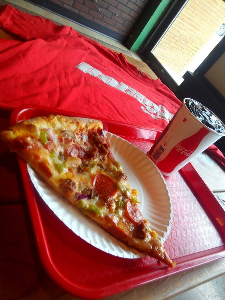 iglicesc's tweet photo. Visit your nearest Polito's today for a shirt, slice, and soda for just $8.50. https://t.co/X3w5fpZEOv