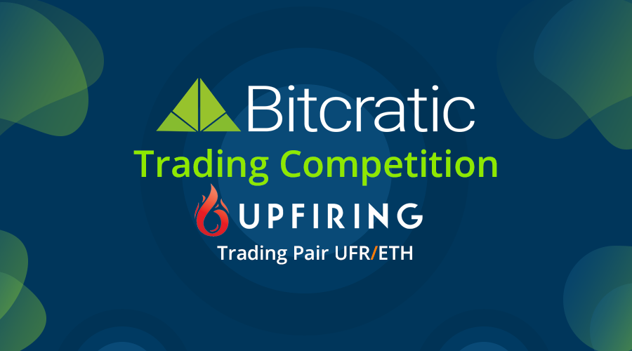 bitcratic's tweet photo. Upfiring - Bitcratic Competition — 7000 BCT to be Won!
Trade on #Bitcratic with #Upfiring Token and Win #BCT
@UpfiringHQ
 
Retweet &amp; Tag your 3 friends, 10 lucky people will get another 50 BCT each.
https://t.co/RYw0yCCb3R https://t.co/wBJOZVvYFP