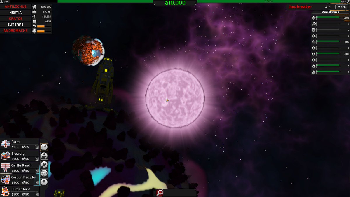 ZeroSumFuture's tweet photo. The latest #update introduced a number of improvements. Among other things, the #UI and the look of the planets have been redesigned and polished.

Add #game to your library on @steam_games:
https://t.co/bg0tNYW9CN

#gamedev #indiedev #screenshots https://t.co/lTLlc8i5Ta