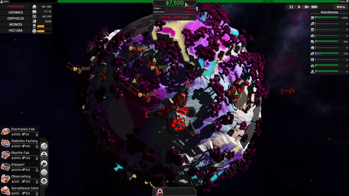 ZeroSumFuture's tweet photo. The latest #update introduced a number of improvements. Among other things, the #UI and the look of the planets have been redesigned and polished.

Add #game to your library on @steam_games:
https://t.co/bg0tNYW9CN

#gamedev #indiedev #screenshots https://t.co/lTLlc8i5Ta