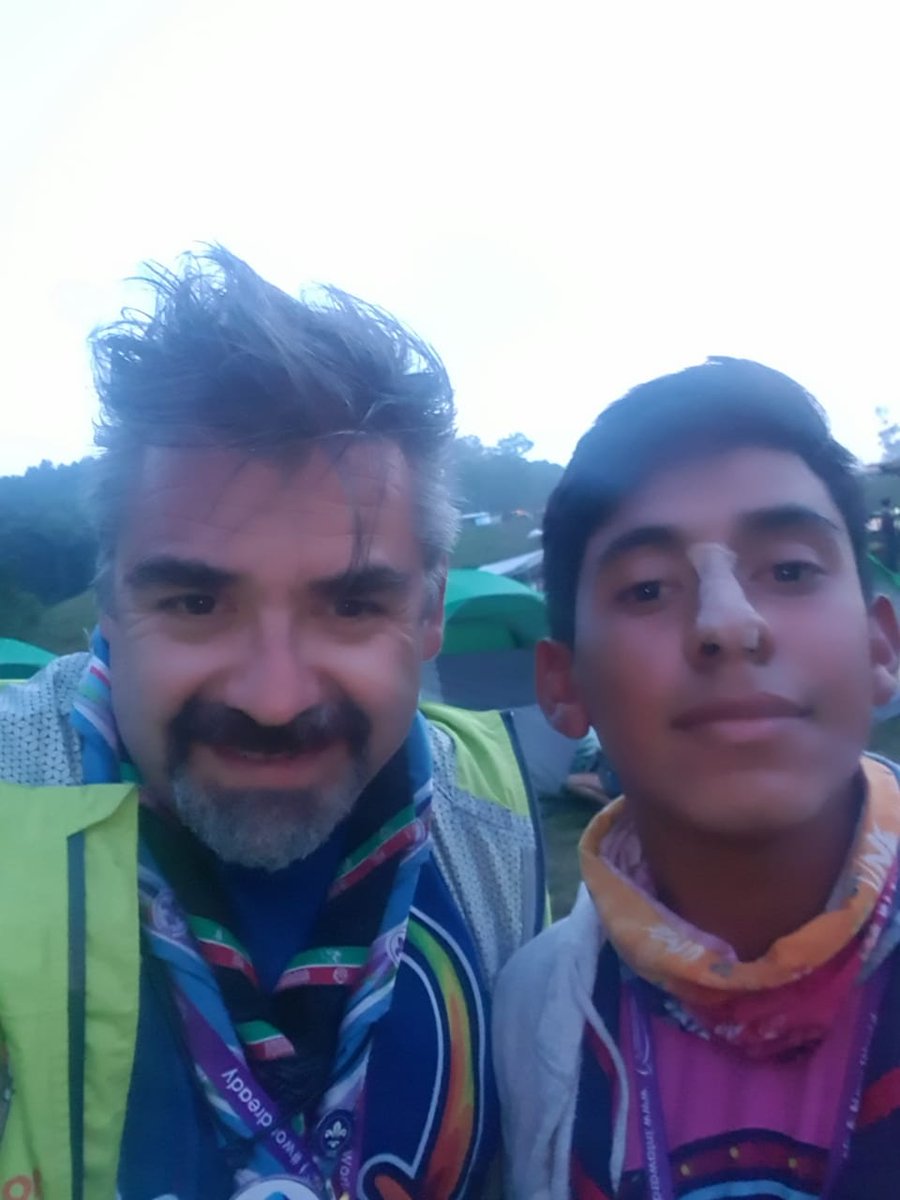 Emmanuel_GC1's tweet photo. Con gran admiración y respeto agradezco al Jefe Scout Nacional Pedro Díaz Maya de los @scoutsdemexico por todo el apoyo brindado al Contingente Mexicano que participó en el @2019_wsj Gracias a los @boyscouts y a los @scoutscanada We have all #UnLockANewWorld https://t.co/6jlWauOGq3