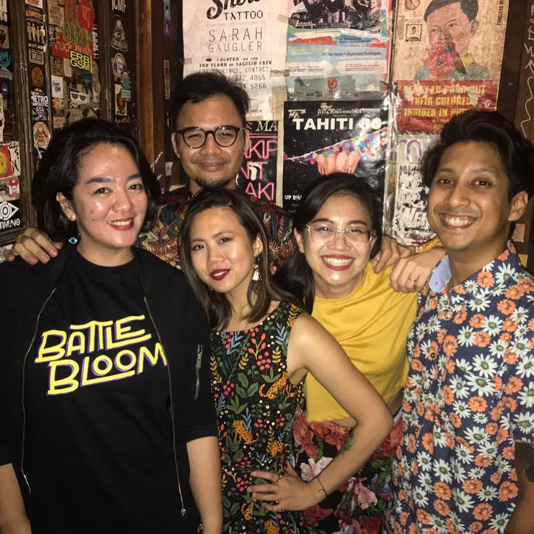 BloomBattle's tweet photo. 📸 From when we remembered and had time to take some pictures with you guys while at @SaguijoOfficial last Thursday!
-
⚔️🌸

#battlebloom #indiepop  #philippines #manila #mabuhay #saguijo #newfriends https://t.co/7tph4PUs84