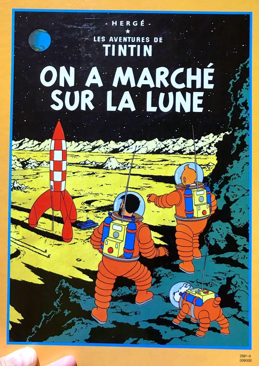 boris_lengoc's tweet image. Délices de l’été : relire avec des yeux d’adulte un Tintin et découvrir que la fusée qui l’a amené sur la lune était à propulsion nucléaire. #MilleSabords #BachiBouzouk 🌚🚀

Thread des meilleurs passages ⬇️