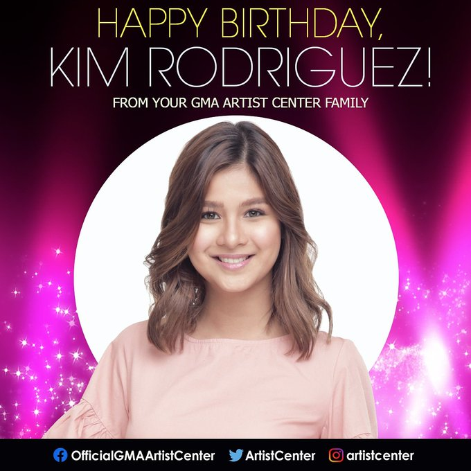 Happy Birthday, Kim Rodriguez! 