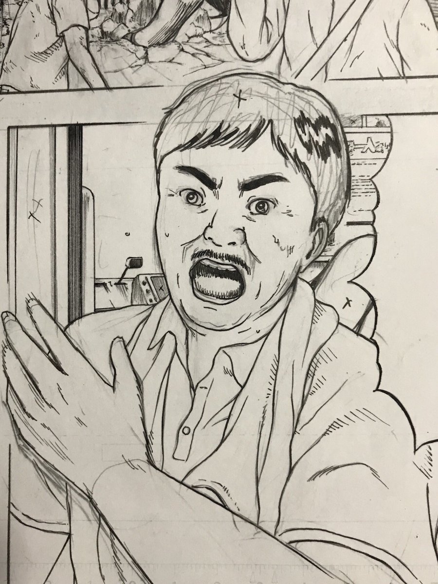 新しいオッサン描きました。 