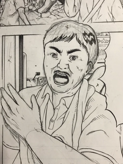 新しいオッサン描きました。 