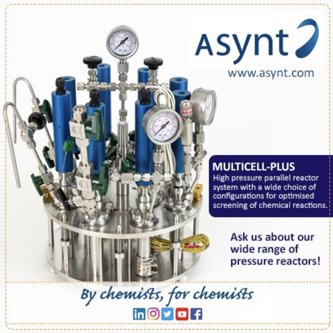 Asynt's tweet photo. Been under pressure lately? Make laboratory life easier with Asynt’s Multicell Parallel Pressure Reactor https://t.co/1XOq1gixXE #ParallelSynthesis #Optimisation #CatalystScreening #RealTimeChem #Pressure #PressureReactors #BespokeSolutions #Engineering https://t.co/Aen3o5qmu6