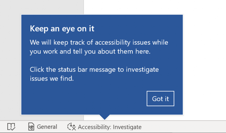 Accessibility issue Accessibility issue