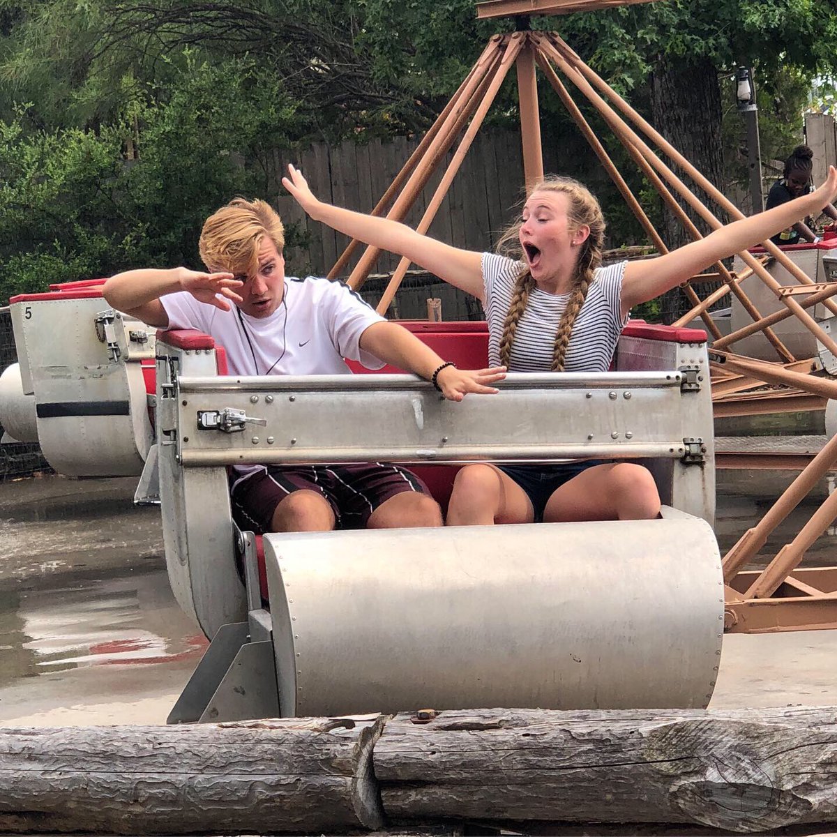 brihamilton13's tweet photo. It’s a roller coaster kind of rush 🎢 https://t.co/bMcpP29UC1