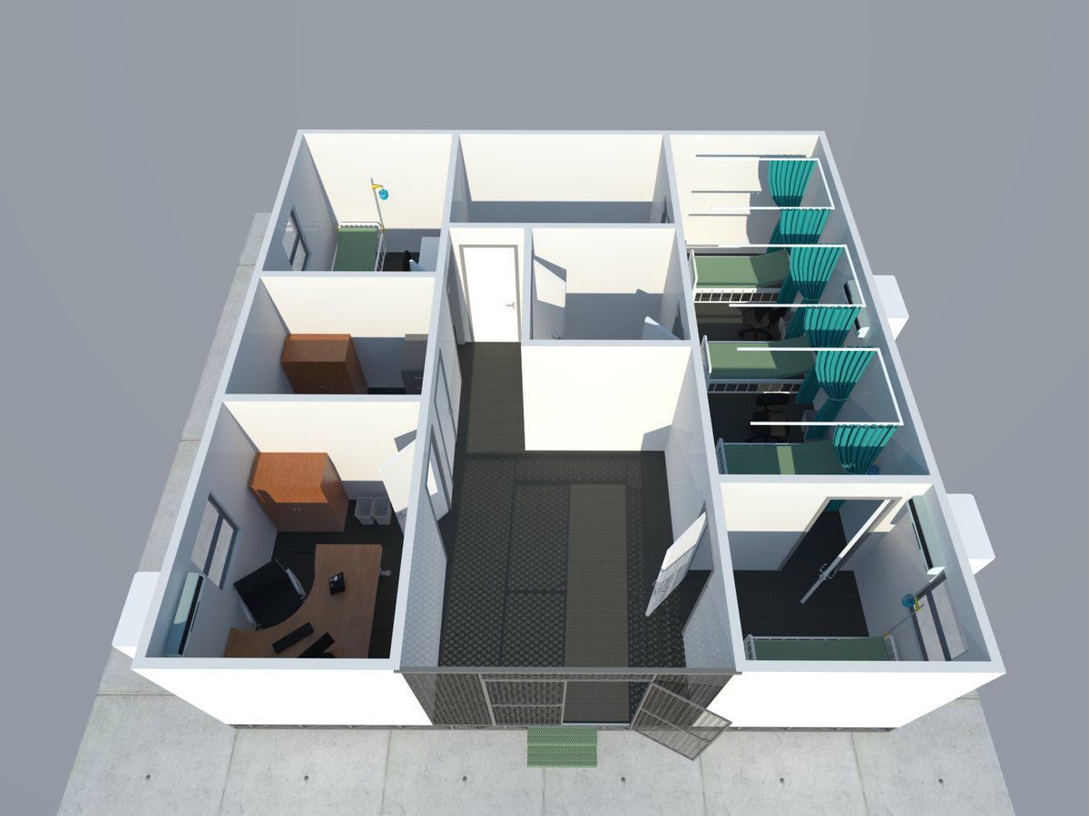 resolve_sp's tweet image. Inside modular compartmentalising of a circumcision clinic facility. Specially designed modular units 48m² configured for circumcision procedures: resolvesp.com/modular-infras…
#modularinfrastructure #ResolveSP #ResolveCapacity #MakingBusinessBetter
