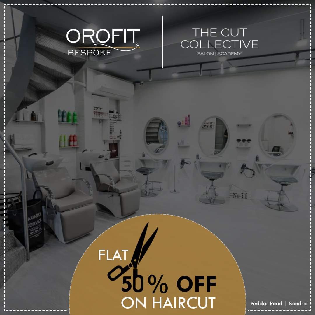 orofitbespoke's tweet photo. We are offering flat 50% off on haircut to all the Orofit Bespoke clients at The Cut Collective salons.
#Orofit #Bespoke #TheCutCollective #Clothing #BespokeSuits #Suits #Tailormade #Custommade #Madetomeasure #Mumbai https://t.co/DTEx9FrStd
