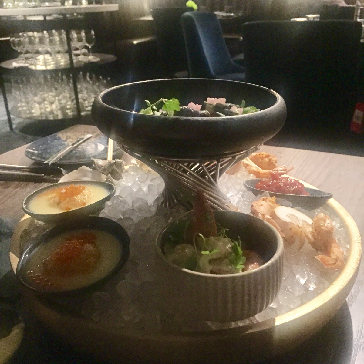 frandicott's tweet photo. From first sip to last bite, dinner at SF’s @vault555 was sublime. Thank you Chef Robin Song @rtsong00 #yum #BofABuilding #finedining #sanfrancisco https://t.co/WzCfNe4f1Z