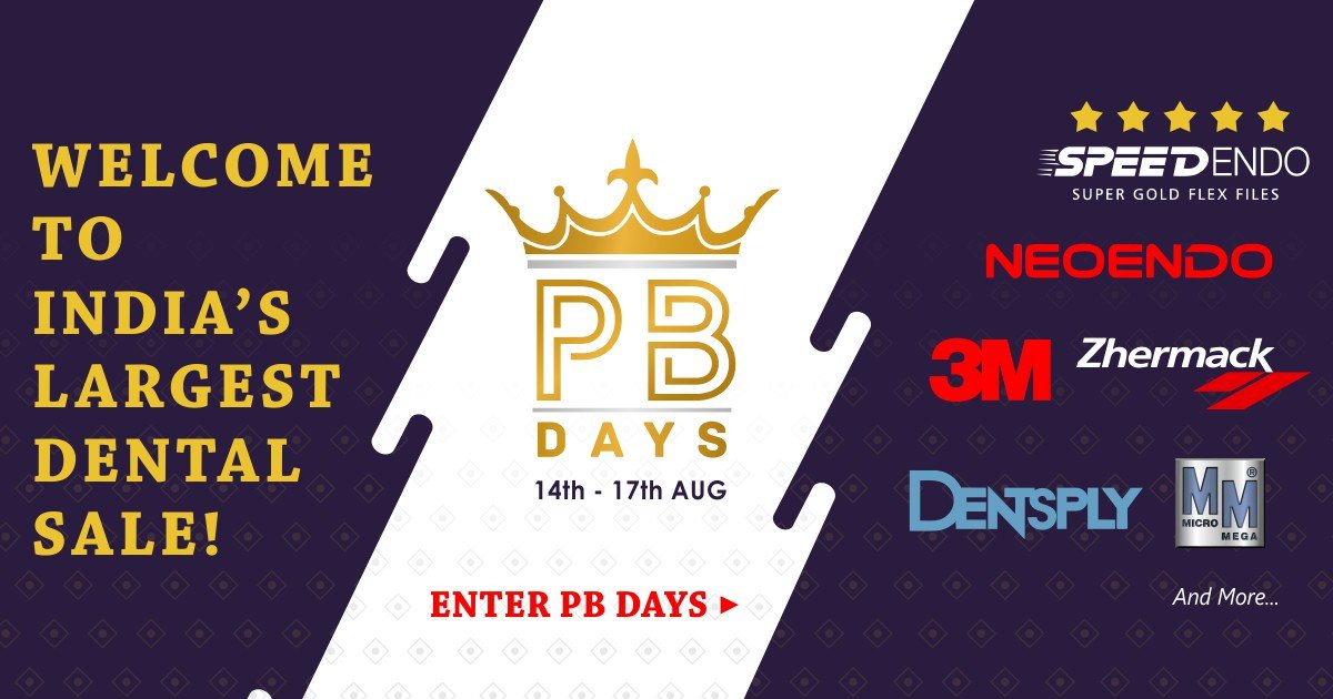 PinkBlueIn's tweet photo. Here marks the beginning of PB Days.
Get Instant Discounts Up-to 80 % off on Dental Products.
Buy More within your Budget.
Tap: https://t.co/onNx4zD5uY

#PinkBlue #Dentalpractice #Dentalproducts #Dentist #Dentistry #Dentalfraternity #pbdays #savings #offers #Discounts https://t.co/xOd0o02Xhd