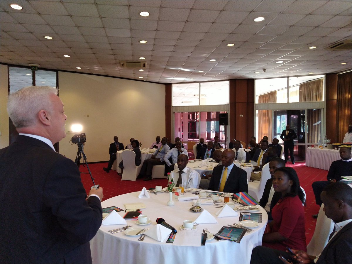 CmaUganda's tweet photo. . @CISI Director @KAMoore49 talking about integrity at work. https://t.co/Dlc1WDJzXm