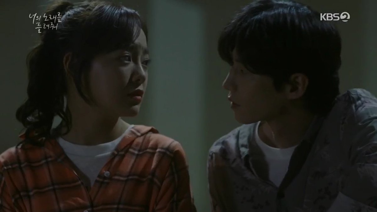 kdramapotato's tweet photo. uuuugghh i'm so confused right now if he's really into her or what. nonetheless, this looks cute and the way he looks and smiles at her is melting me 😭❤

#IWannaHearYourSong #LetMeHearYourSong #KimSeJeong #SongJaeRim https://t.co/SERkaHSTNz