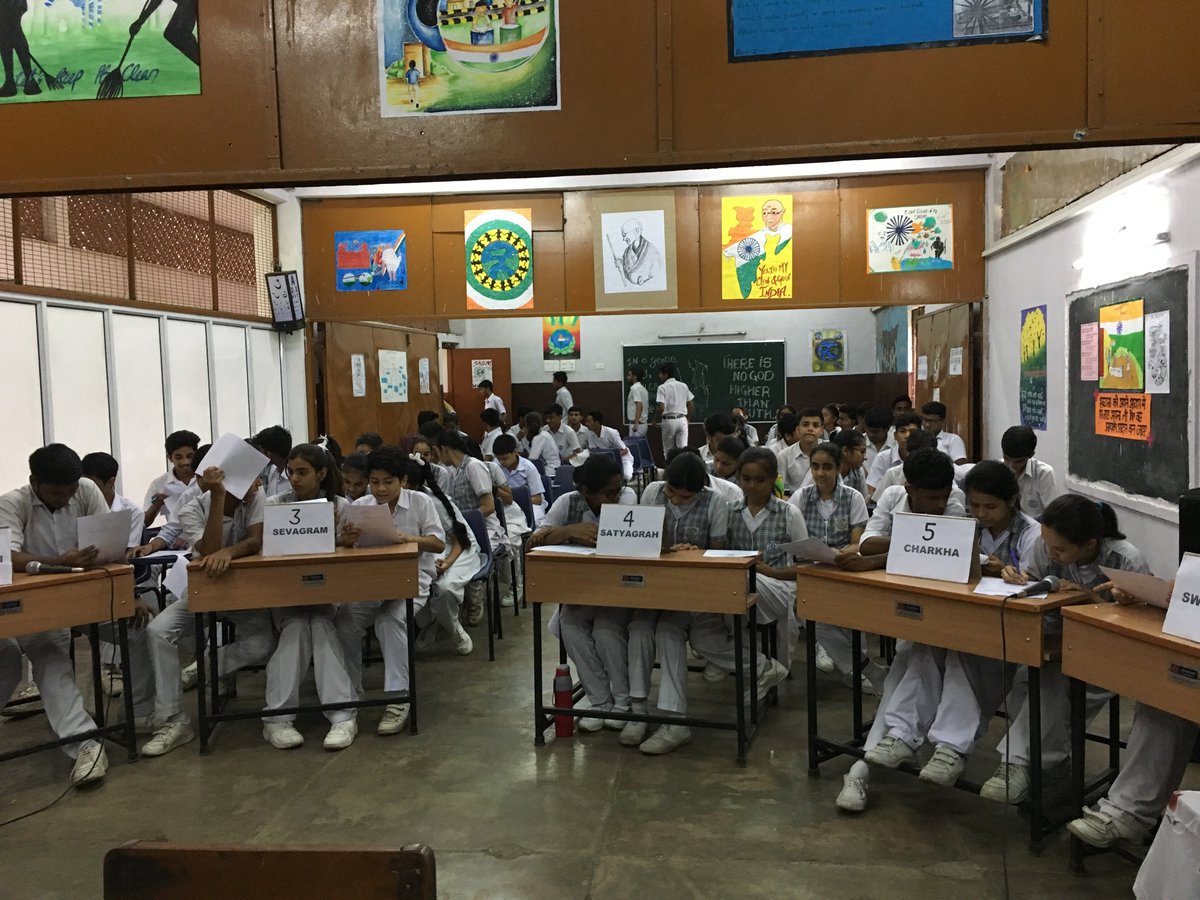 ICMRDELHI's tweet photo. Mission SHAKTTI: School Based Health Awareness Campaign, an initiative by @ICMRDelhi, in 36 schools of Delhi. Exciting Quiz was organized by team ICMR .@MoHFW #gandhi150 #MissionSHAKTTI #healthawareness #schoolkids #learningearly https://t.co/PexUMkUumh