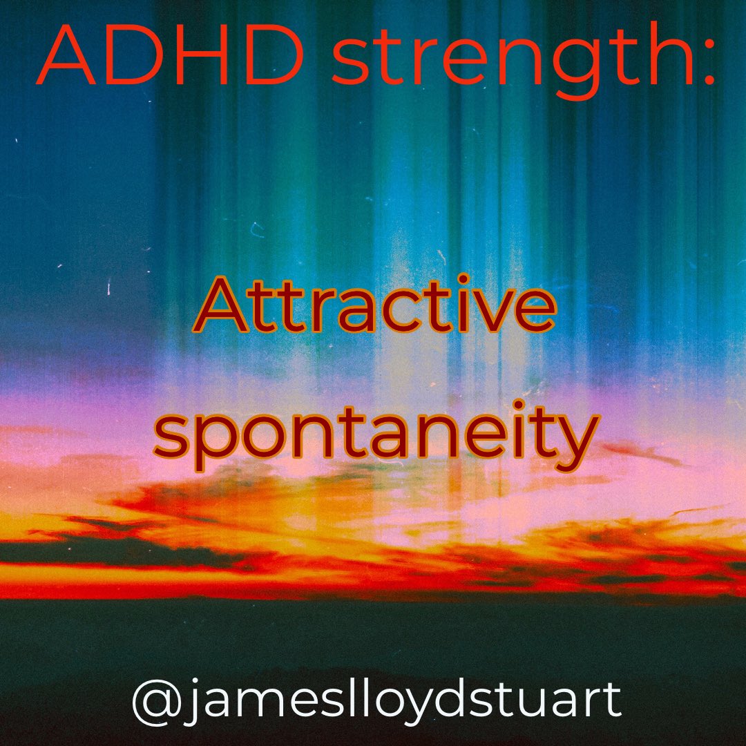 Jlloydstuart's tweet photo. Impulsivity doesn’t have to be seen as a negative “symptom” as part of a “disorder”.  My impulsivity gives me a unique thirst for life ❤️. #adhd #adhdbrain #adhdawareness #adhdlife #adhdtips #adhdlifestyle #ADHD #adhdadults https://t.co/Ef16gGXmSM