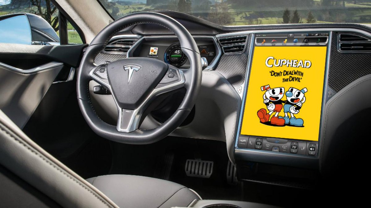 Rantsnrevs's tweet photo. Tesla Arcade: Model 3 Gaming https://t.co/kFwFSyBcr8 https://t.co/uFijs0Rxhc