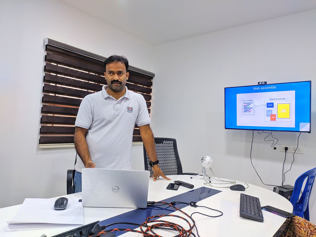 Bridge_Tweed's tweet photo. #Bridgys have attended two #training sessions on #Blazor by @sukeshchand as part of the internal #skillenhancement program. Great job Sukesh! #selforganizedteam #distributedagileteam #agilesoftwaredevelopers #BridgeGlobal https://t.co/ETsXcGkYTt