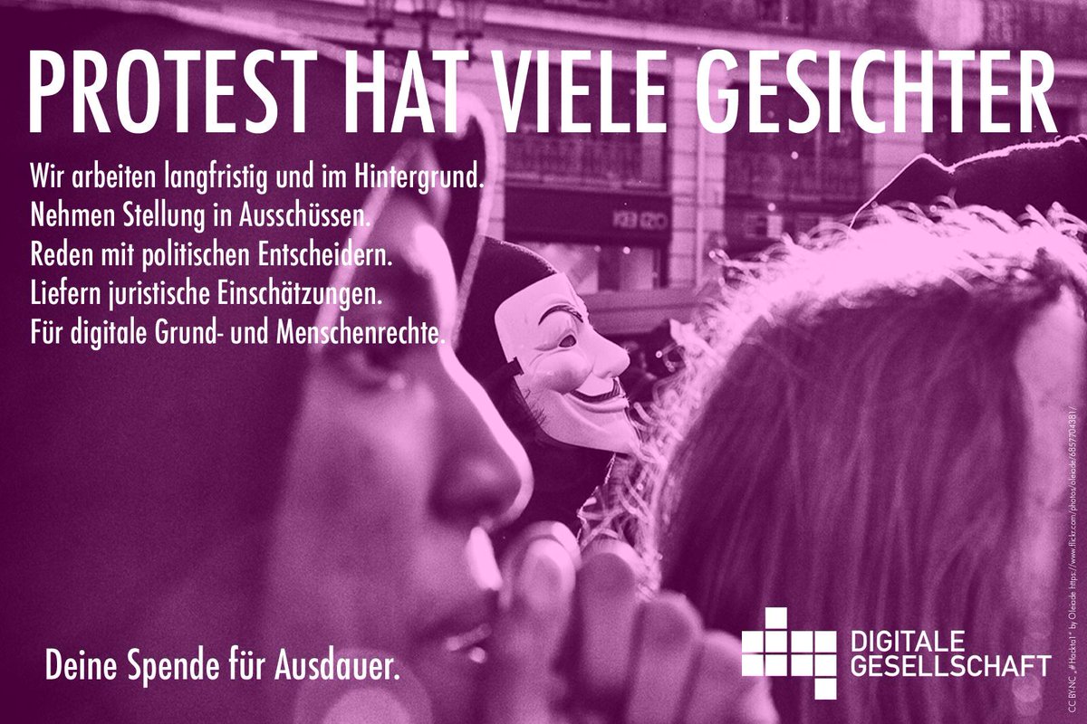 Newsletter <a href="/digiges/">Digitale Gesellschaft</a> August 2019: 
- Vernetzungstag BSI
- Fridays for Future
- Digitaler Salon zur e-Evidence
- PNR- Ausdehnung der Fluggastdatenspeicherung auf Schiff- und Bahnverkehr
- Videos vom 84. Netzpolitischen Abend
digitalegesellschaft.de/2019/08/newsle…