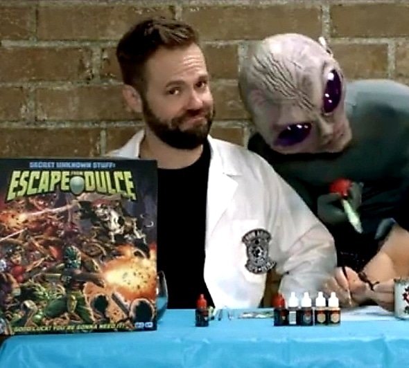 sentient_cow's tweet photo. Love this weird life!
#secretunknownstuff
#aliens
#comiccreator
#boardgamecreators
#escapefromdulce https://t.co/UOsIsBFMfr