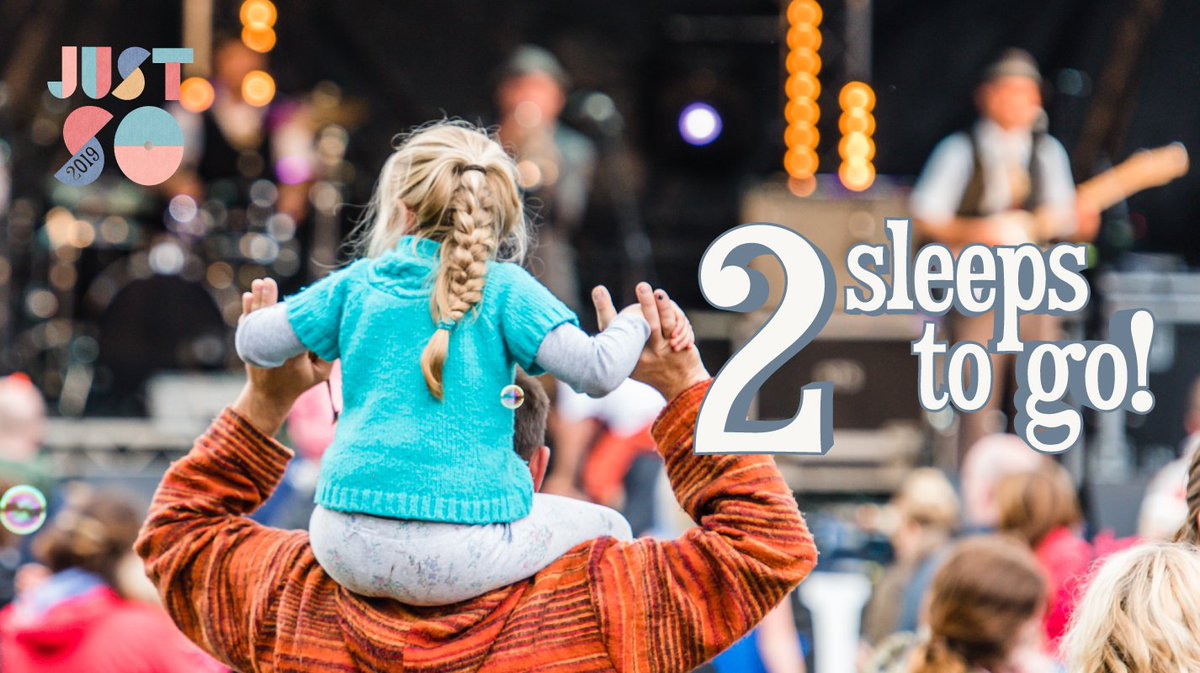 Just two sleeps till our 10th birthday!!

justsofestival.org.uk

#JustSoFestival
