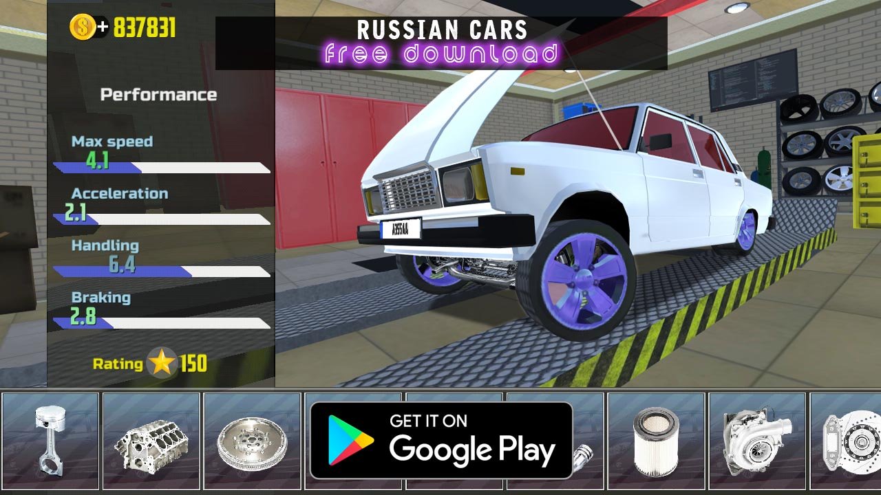 Oppana Games on X: Russian cars in mobile simulator! Try it now for free!  Download link:  #Oppana #Games #OG #Car #Simulator  #Mobile #Russian #cars #game #free #play #Android #Tuning #download   /