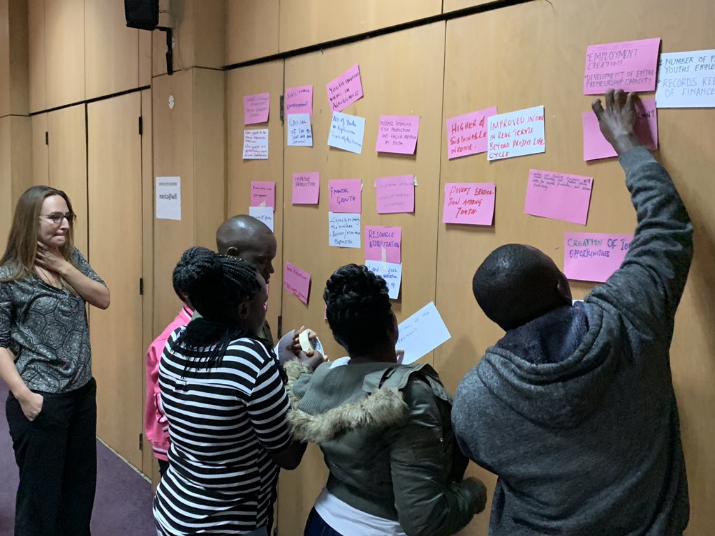 kenloh's tweet photo. Now it’s Day 3 in #Nakuru - Today we are working on #knowledgemanagement. What have we achieved? How to capture effectively results. Thx to CTA Learning, Monitoring & Evaluation unit to assist us for this. Youth groups from #Kilifi have joined
#experiencecapitalusation #Cap_Exp https://t.co/FVP9m4t69n