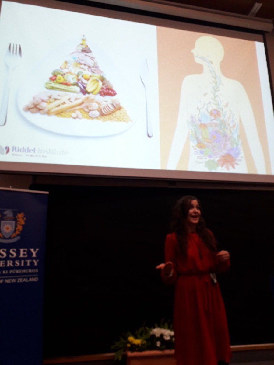 mdmurrie's tweet photo. PhD candidate number 5 in the 2019 #MU3MT Nkiki Renall explaining gut gardening @MasseyUni @MasseyUniHealth https://t.co/EoW47CG3GB