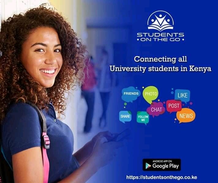 JakababaOmondi's tweet photo. Every comrades is now using #StudentsOnTheGo  App...What are you still waiting?

#StudentsOnTheGo
#ConnectingKenyans
#WednesdayMotivation https://t.co/dp3pNu3mw1