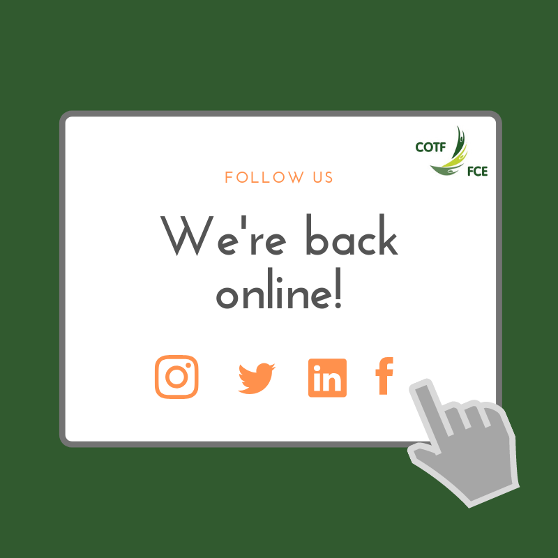 COTFFCE's tweet photo. We took a little social media break, but we’re back online! 📱

Have you followed us on our other platforms yet? Don’t miss out on the updates, tips, scholarships, and more! 🎉

#LinkedIn #Facebook #Instagram #werebackonline #socialmediabreak #COTF #OccupationalTherapy #Followus https://t.co/x12F4dZBTm