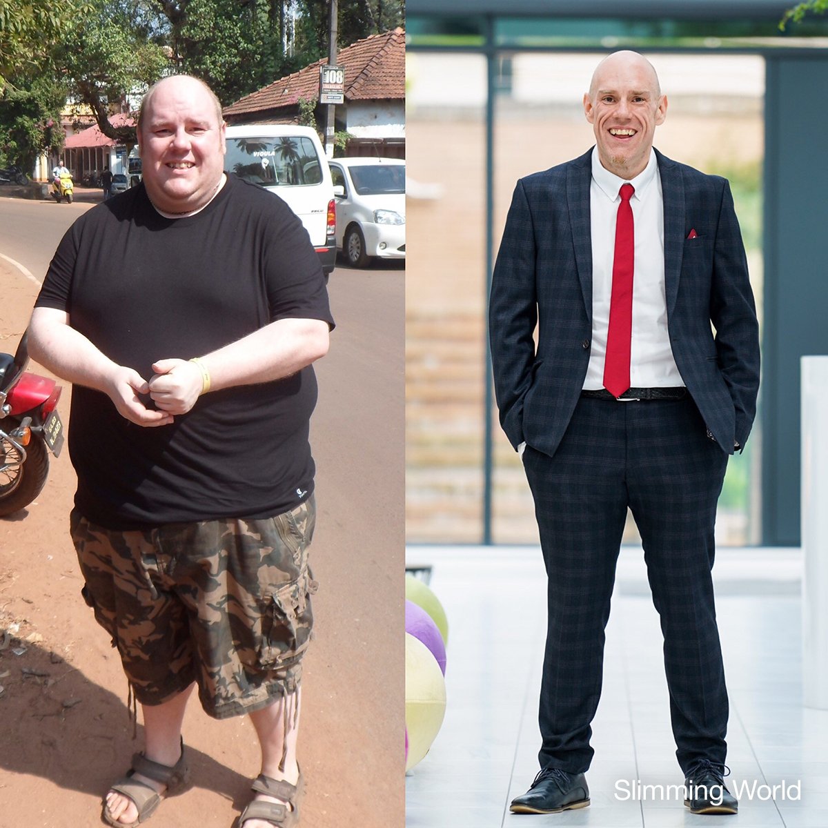 SlimmingWorld's tweet photo. Ben Muscroft began his #SlimmingWorld journey after missing out on visiting the Great Wall of China while on holiday. Today heโs been named our #SWManOfTheYear 2019 after losing an incredible 15st 8lbs! ๐ https://t.co/IeDnmnbHzX https://t.co/68OjWgxx5r