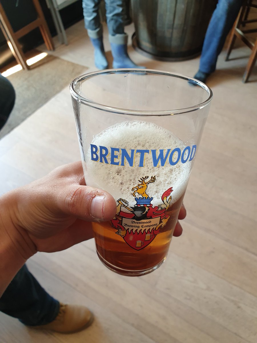 Aaron_chandler8's tweet photo. Brilliant day at the @BrentwoodBrewCo yesterday. Great drinks and impeccable hospitality. Learnt alot about how they produce their great IPAs and how much hard graft is put into it. https://t.co/mQzaaJv2vZ