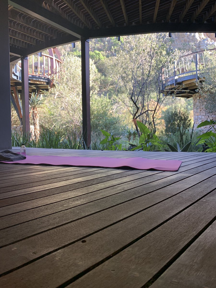 MRS__NES's tweet photo. Morning yoga with @yogawithadriene thankful for your classes 🙏 #onmytravels #holiday #timeforme namaste https://t.co/iuNy0ZQ6FP