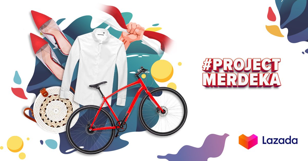 LazadaID's tweet photo. Tampil hits dan merdeka dari atas sampai bawah!😎Yuk, cari temuin outfit 17 Agustus-an kamu di sini >> https://t.co/BCFrb5HxWy
#LazadaID #ProjectMerdeka https://t.co/BnYhG6ZKzD