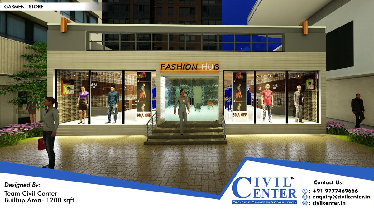 _CivilCenter's tweet photo. Built up area Designed by team civilcenter for a garment store.
#civilcenter
#buildingconsultancy
#builtuparea
#structuralengineer https://t.co/iNTSh0C8Px