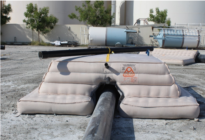 ULOsystems's tweet photo. ULO's mono crossing supports are one of a kind and can be installed over existing lower pipelines and cables for acute-angle crossings of rigid pipelines. To find out more about our range, contact: grout@ulosystems.com

#Grouting #GroutBags #Offshore #OftenCopiedNeverBettered https://t.co/VGamSYY0q9