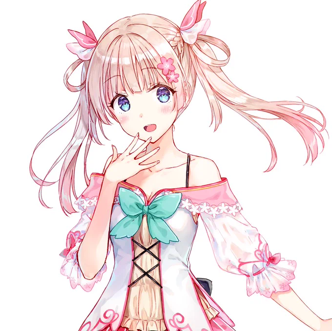 Vtuberさくら芽里(@sakura_meri_ )のキャラクターデザインを担当させていただきました!温かく見守っていただければ幸いです〜!https://t.co/Ygb0RdonCf 