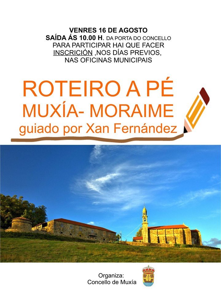 La ocasión perfecta para conocer mejor nuestro entorno y enamorarte de los paisajes e historia que esconde!!!

Mañana es el último día para poder inscribirte, así que no dejes escapar esta gran oportunidad 😍😍

#costadamorte #muxia