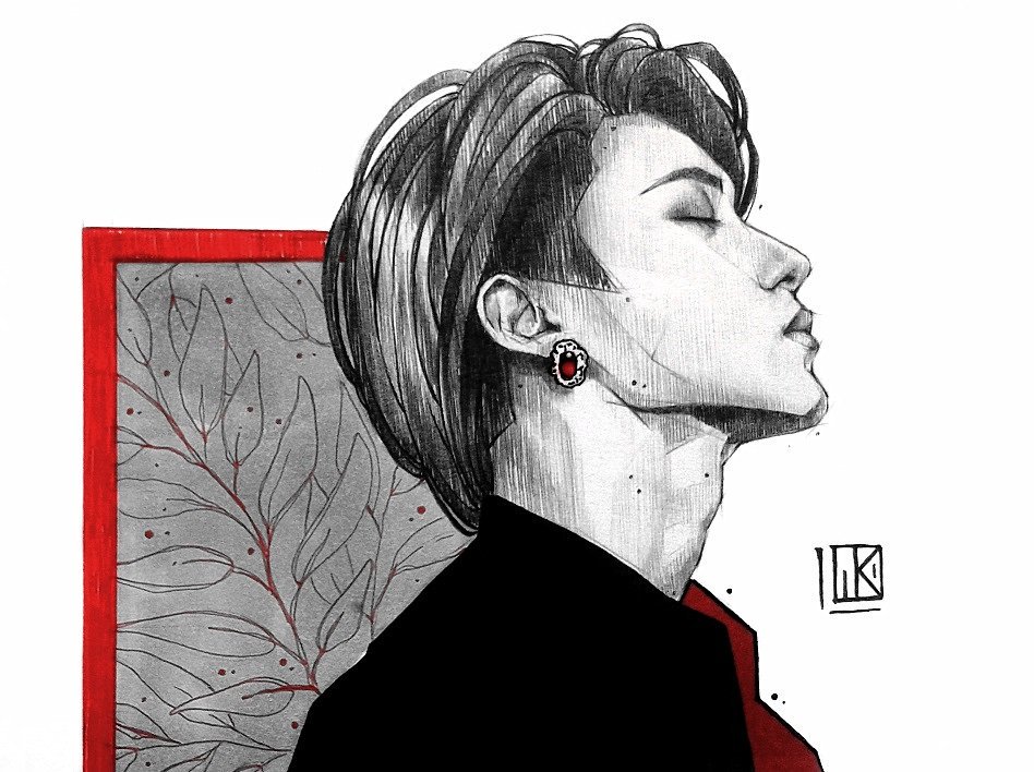 コレクション Ateez Drawing Ateez ot8 manga wallpaper