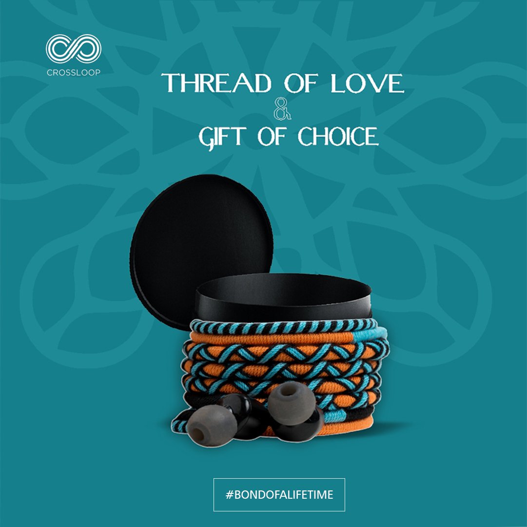 CrossLoopIndia's tweet photo. Are you still baffled about what to gift your sister on Raksha Bandhan?
Do not worry, gift the best and first Indian designer earphones and make her happy.
Visit https://t.co/keAKuhpcbl
.
.
#CrossloopIndia #SayNoToBoring #Gift #RakshaBandhan #Rakhi #Electronics #Earphones https://t.co/sFZYURLZCR