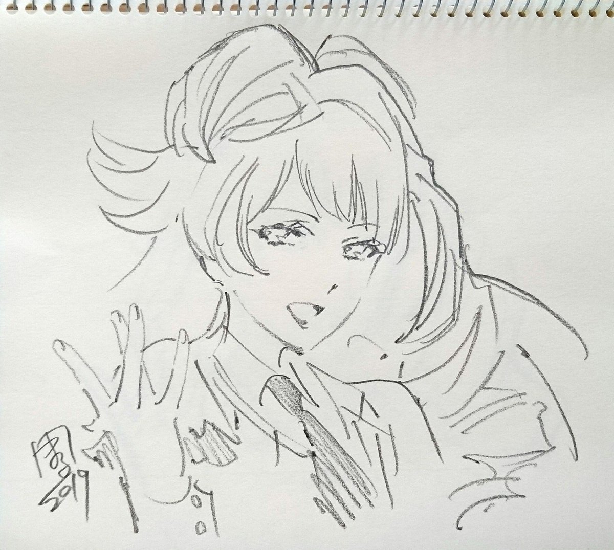 マシュマロ リク絵✏
マクロスΔ 美雲さん 