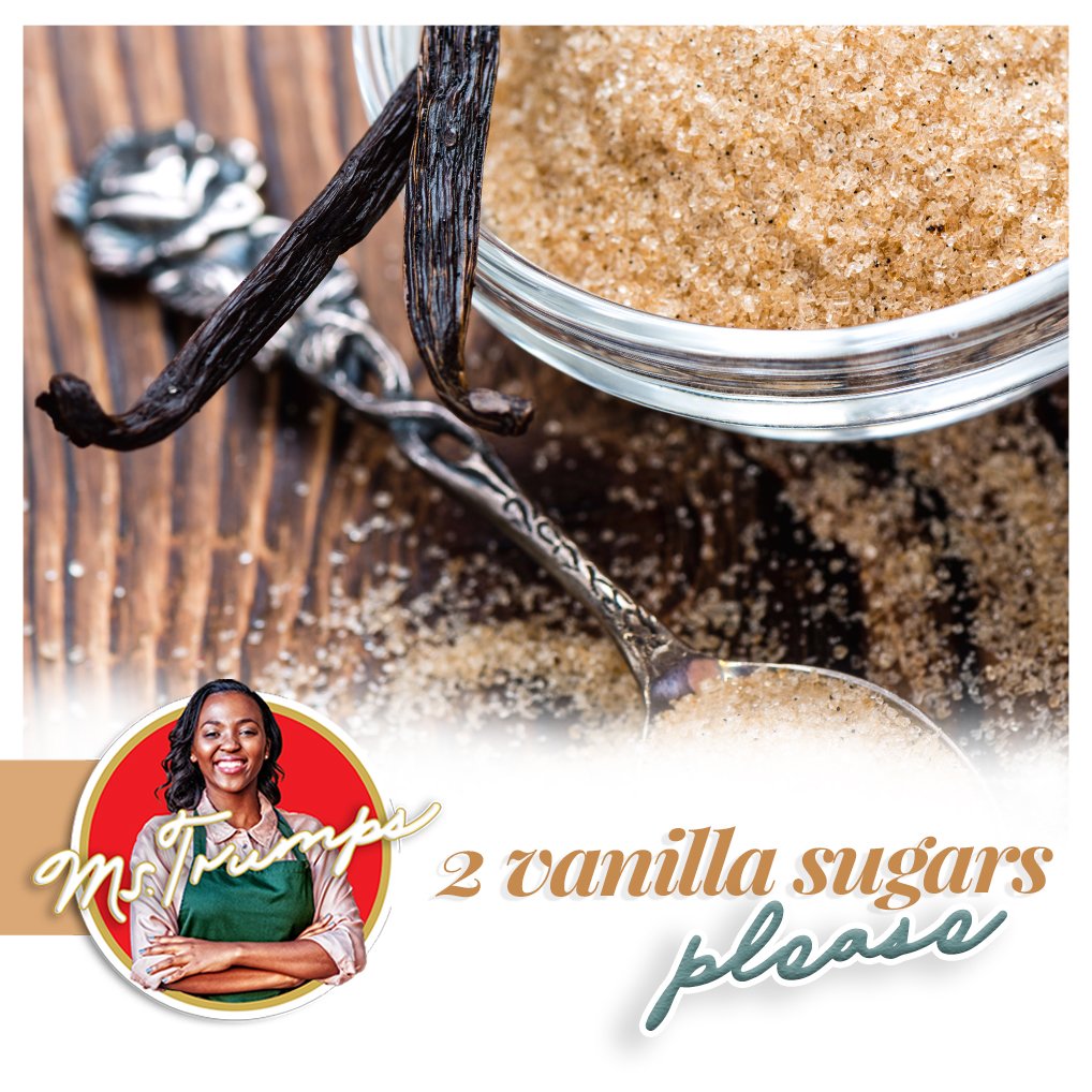 TrumpsFoods's tweet photo. Flavour sugar with vanilla by enclosing it with a vanilla pod in a closed jar. Perfect over oats, in your hot drinks or to simply add depth to your baking!
How would you use it?
👉 https://t.co/T9CnAS1Up9
#MsTrumps https://t.co/VZGdPoB3Ba
