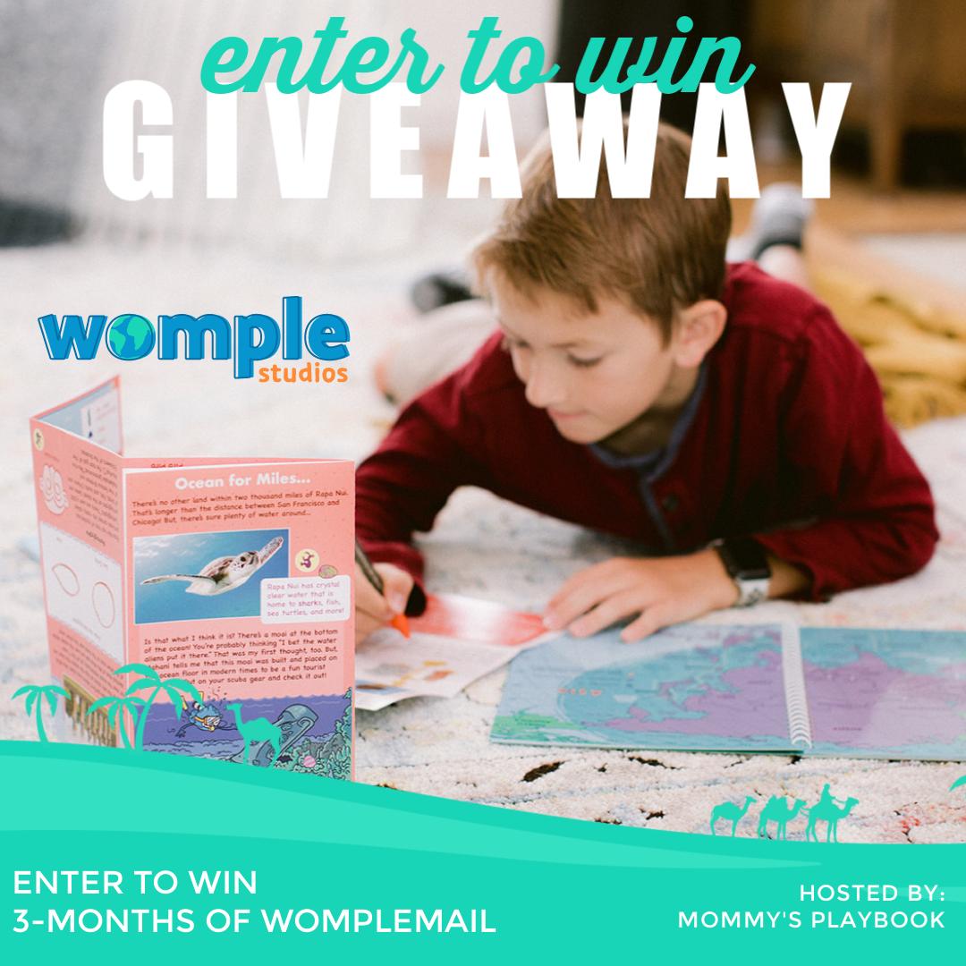 MommysPlaybook's tweet photo. [ad] #EntertoWin 3-MONTHS of WompleMail from #WompleStudios! It's snail-mail FUN and Adventure for kids 2x a month!

ENTER HERE:  https://t.co/Rp0KazY7V3

#WompleMail #Womple #Coddiwomple #Travel #Adventure #SubscriptionBox #Giveaway #Sweeps #Back2School https://t.co/3sjGo7jZP7