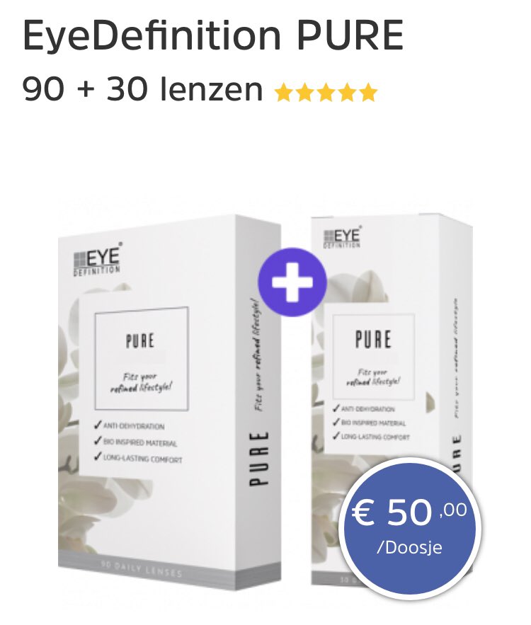 Heel augustus #daglenzen 90 bestellen 120 ontvangen of 180 bestellen en 240 dagen binnen krijgen!#aanbiedingdaglenzenpure <a href="/LensOnlineBe/">LensOnline.be</a>. Ook direct verkrijgbaar bij onze winkel in de Kinkerstraat 263 Amsterdam